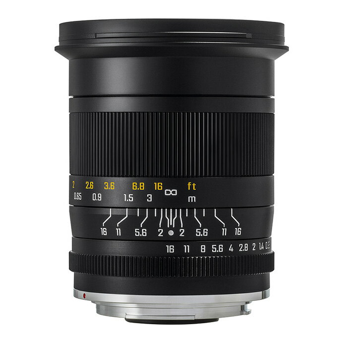 樂天商城 - 《新品》 中一光学 SPEEDMASTER 20mm F0.95 ASPH. (キヤノンRF/APS-C用) ブラック【メーカー2年保証商品】【KK9N0D18P】
