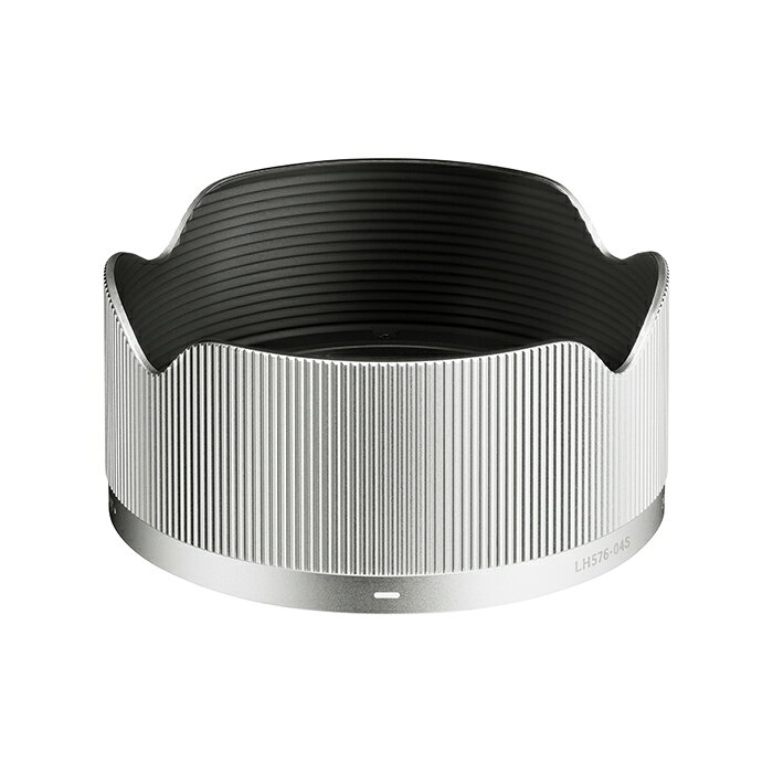 《新品アクセサリー》 SIGMA (シグマ) レンズフード LH576-04S シルバー【KK9N0D18P】