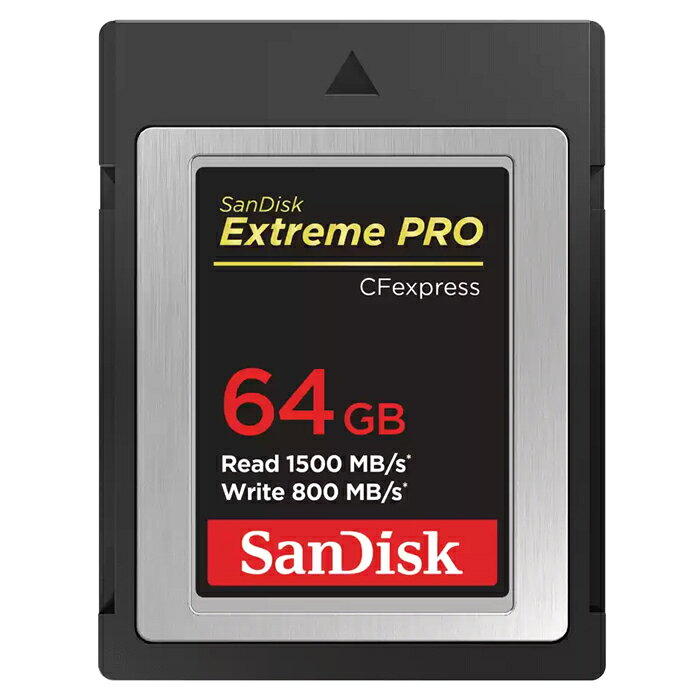 《新品アクセサリー》 SanDisk（サンディスク） ExtremePRO CFexpress TypeB 64GB SDCFE-064G-GN4NN 海外パッケージ版