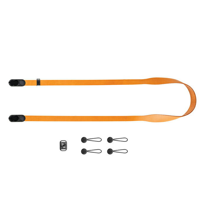 《新品アクセサリー》 peak design (ピークデザイン) フォーム レザー ロング LRS-L-AM-1アンバー【KK9N0D18P】