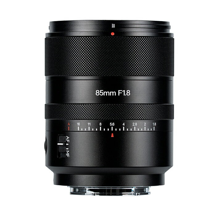 種別：ミラーレス用AFレンズ NOTE「解像とボケ、その両立を手の中に。」「AstrHori AF 85mm F1.8 II」は、AF対応でポートレート撮影に理想的な焦点距離と開放F1.8の明るさを備えた中望遠単焦点レンズです。EDレンズ2枚と高屈折率レンズ2枚を含む7群10枚構成により、開放から画面中心部から周辺部まで高いシャープネスとコントラストを維持。色収差やフレアを効果的に抑え、自然でクリアな描写を実現します。STM（ステッピングモーター）による静粛かつ正確なオートフォーカスは、静止画・動画を問わず高い追従性を発揮。瞳AFや顔検出にも対応し、ポートレートシーンで被写体の表情を的確に捉えます。鏡筒側にはAF/MF切り替え用の物理スイッチとFnカスタムボタンを搭載。カメラ側で設定した機能を即座に呼び出すことができ、撮影の自由度を高めます。付属品：レンズキャップ、リアキャップ、レンズフード、USBケーブル■主な特徴・F1.8の大口径による美しいボケ味明るい開放値がもたらす柔らかく自然なボケが被写体を際立たせ、ポートレート撮影やスナップで立体感のある表現が可能。・EDレンズ＋高屈折率レンズによる高画質設計7群10枚の光学構成が、周辺までクリアで高コントラストな描写を実現。逆光や明暗差の大きなシーンでも色にじみを抑制します。・快適で正確なAF動作STM（ステッピングモーター）を採用し、高速かつ静音なフォーカス駆動を実現。瞳AFや顔検出にも対応し、撮りたい瞬間を逃しません。・優れた操作性鏡筒側にAF/MFスイッチとFnボタンを備え、状況に応じて素早く操作可能。クリックレスの無段階絞りリングにより、動画撮影時も音やブレを抑えて滑らかに調整できます。・高品位な外観と扱いやすい重量バランスメタル調の鏡筒は質感と剛性に優れながら、約441gの軽量設計。長時間の撮影でも取り回しやすく、携帯性にも優れています。■主な仕様・対応撮像画面サイズ：35mmフルサイズ・カラー：ブラック・焦点距離：85mm・フォーカスモード：AF(オートフォーカス)・絞り羽根：11枚・レンズ構成：7群10枚（EDレンズ 2枚、高屈折レンズ2枚含む）・絞り範囲：F1.8-F16・最短撮影距離：0.8m・フィルター径：62mm・サイズ：約Φ72mm×91mm (マウント部除く)・質量：約441g