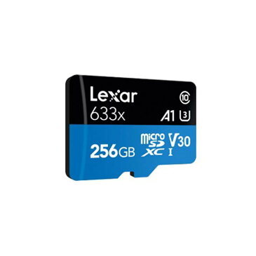 《新品アクセサリー》 LEXAR (レキサー) High-Performance 633x microSDXCカード UHS-I 256GB LSD【KK9N0D18P】