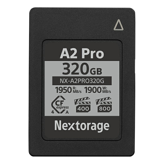 《新品アクセサリー》 Nextorage (ネクストレージ) CFexpressカード TypeA 4.0 320GB VPG800 NX-A2PRO320G/INE SYM【KK9N0D18P】