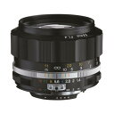 《新品》 Voigtlander (フォクトレンダー) NOKTON 58mm F1.4 SL II S(ニコンF用) ブラックリム Lens 交換レンズ 【KK9N0D18P】