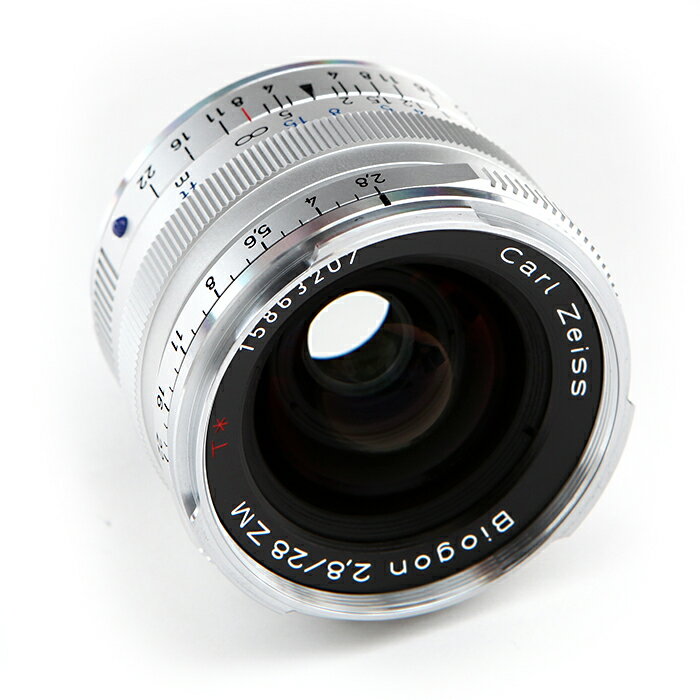 《新品》 Carl Zeiss（カールツァイス） Biogon T* 28mm F2.8 ZM（ライカM用） シルバー[ Lens | 交換レンズ ]〔レンズフード別売〕【KK9N0D18P】