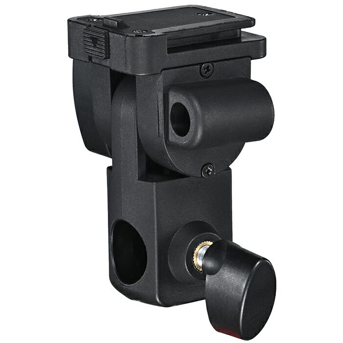 種別：ストロボアクセサリー NOTE別売の4c Bowensアダプター（型番：J429）の下にスライドして取り付けるブラケットです。併用することで、スタンドへ取り付けた際の角度調節が簡単に行えます。アンブレラシャフト受け穴（Φ8mm）も備え...