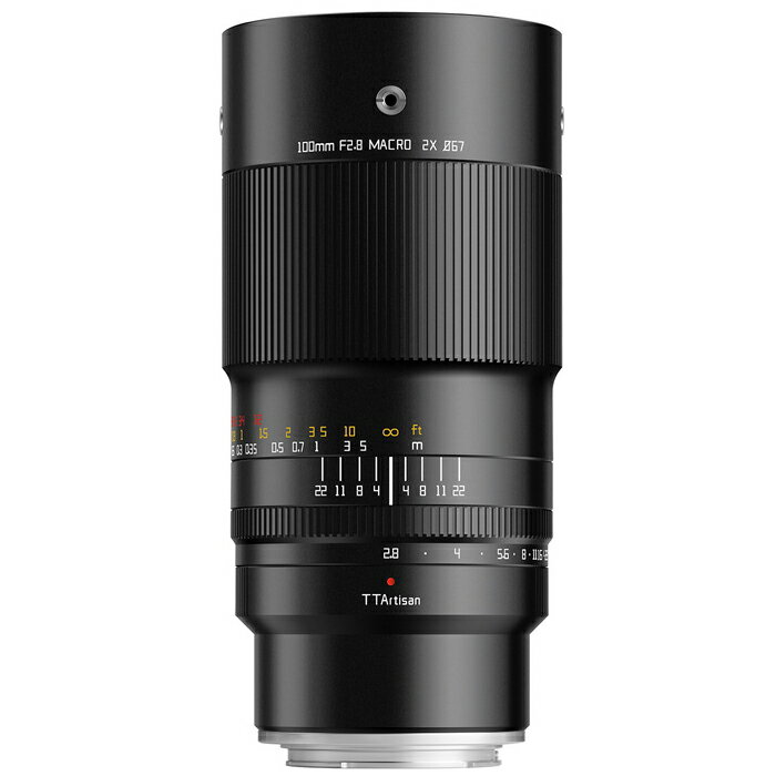 樂天商城 - 《新品》 銘匠光学 (めいしょうこうがく) TTArtisan 100mm F2.8 MACRO 2X (ソニーE用/フルサイズ対応) ブラック 【メーカー2年保証商品】[ Lens | 交換レンズ ]【KK9N0D18P】