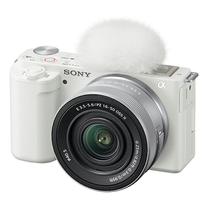 《新品》SONY (ソニー) VLOGCAM ZV-E10 パワーズームレンズキット ZV-E10K W ホワイト[ ミラーレス一眼カメラ | デジタル一眼カメラ | ..
