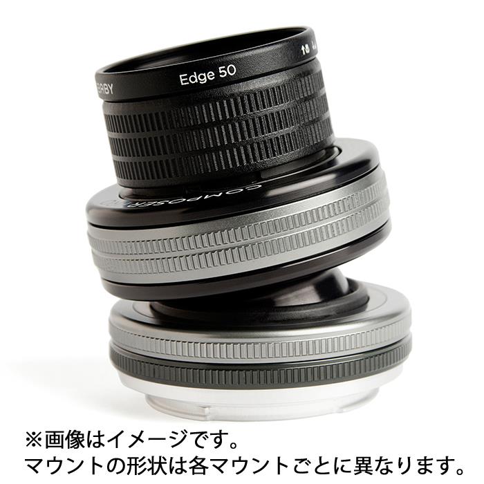 《新品》 Lensbaby (レンズベビー) コンポーザー プロII エッジ 50 (キヤノンRF用) [ Lens | 交換レンズ ]【KK9N0D18P】〔メーカー取寄品〕