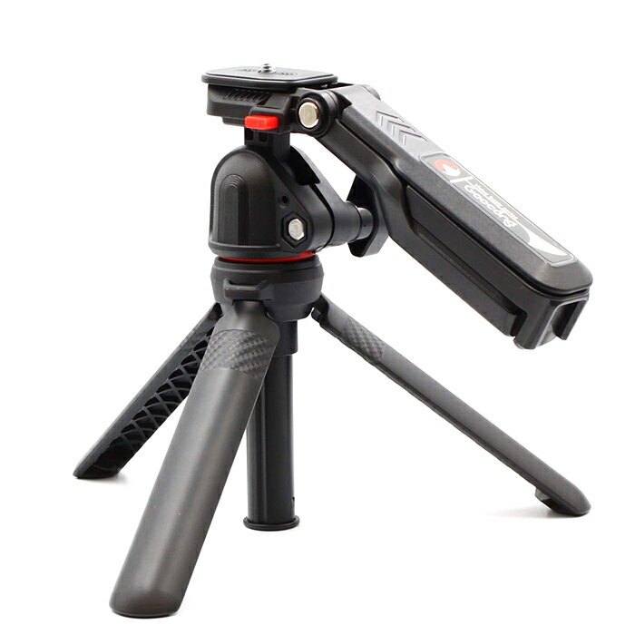 《新品アクセサリー》 Goocong（グーコン） センターポール伸縮式 ビデオ雲台搭載 テーブルトップ三脚 ..