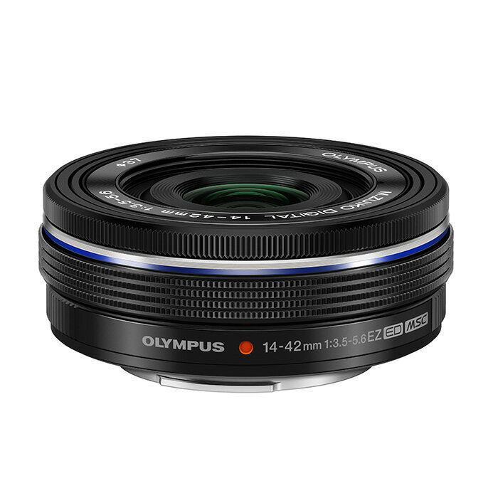 《新品》 OLYMPUS（オリンパス） M.ZUIKO DIGITAL ED 14-42mm F3.5-5.6 EZ ブラック Lens 交換レンズ 【KK9N0D18P】