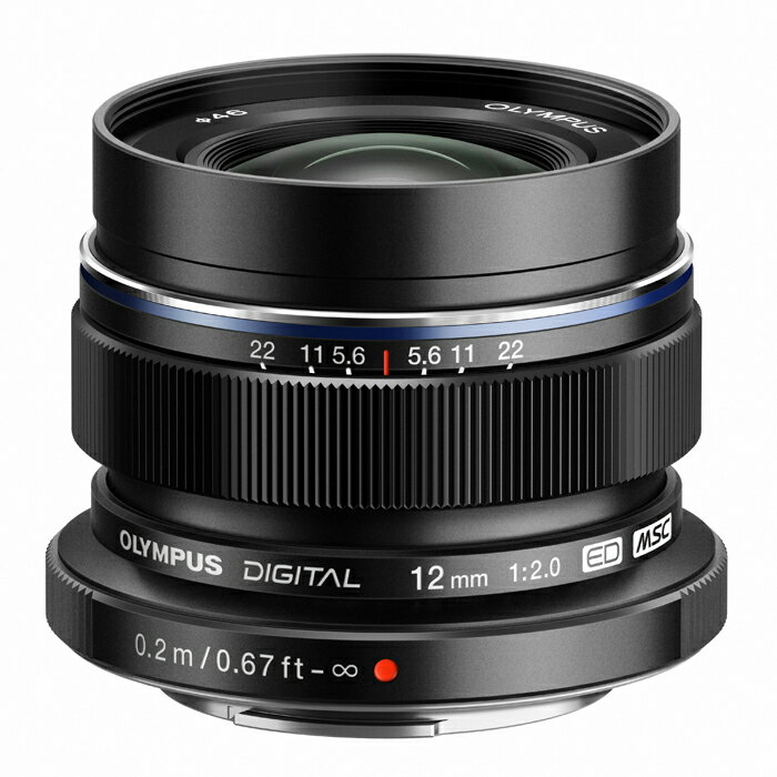 《新品》 OLYMPUS（オリンパス） M.ZUIKO DIGITAL ED 12mm F2.0 ブラック(マイクロフォーサーズ)[ Lens | 交換レンズ ]【KK9N0D18P】〔..