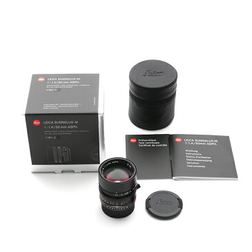 《新品》 Leica（ライカ） ズミルックス M 50mmF1.4 ASPH.(6bit) ブラック[ Lens | 交換レンズ ]【KK9N0D18P】