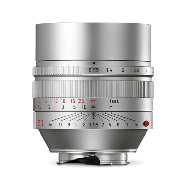 【あす楽】《新品》 Leica（ライカ） ノクティルックス　M50mm F0.95 ASPH. シルバー[ Lens | 交換レンズ ]【KK9N0D18P】