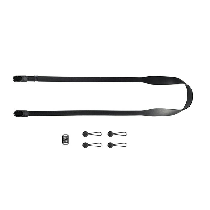 《新品アクセサリー》 peak design (ピークデザイン) フォーム レザー ロング LRS-L-BK-1 ブラック【KK9N0D18P】