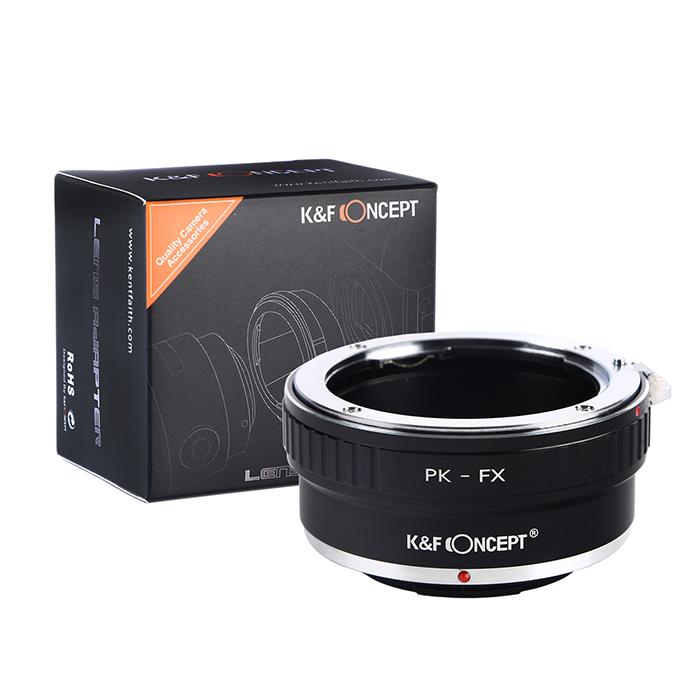 《新品アクセサリー》K&F Concept (ケーアンドエフ・コンセプト) マウントアダプター ペンタックスKレンズ/フジフイルムXボディ用 KF-PKX【KK9N0D18P】 2