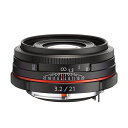 《新品》 PENTAX（ペンタックス） HD DA21mm F3.2AL Limited ブラック Lens 交換レンズ 【KK9N0D18P】