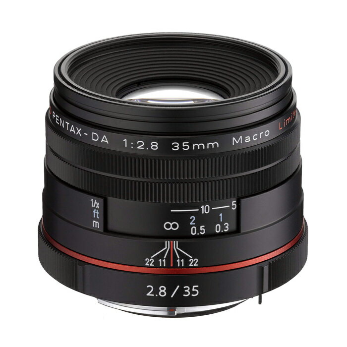 《新品》 PENTAX（ペンタックス） HD DA35mm F2.8 Macro Limited ブラック Lens 交換レンズ 【KK9N0D18P】