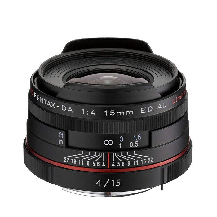 楽天マップカメラ楽天市場店《新品》 PENTAX（ペンタックス） HD DA15mm F4 ED AL Limited ブラック[ Lens | 交換レンズ ]【KK9N0D18P】