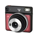 《新品》FUJIFILM (フジフイルム) instax SQUARE SQ6 チェキスクエア ルビーレッド【ましかくチェキ フィルムたっぷり20枚プレゼントキャンペーン】【KK9N0D18P】