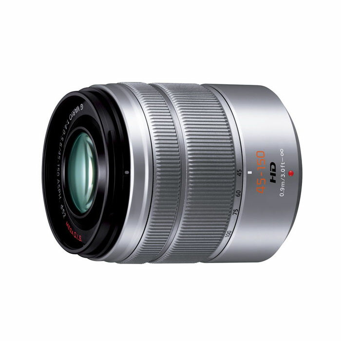 《新品》 Panasonic（パナソニック）LUMIX G VARIO 45-150mm F4.0-5.6 ASPH. MEGA O.I.S. シルバー[ Lens | 交換レンズ ] 【KK9N0D18P】