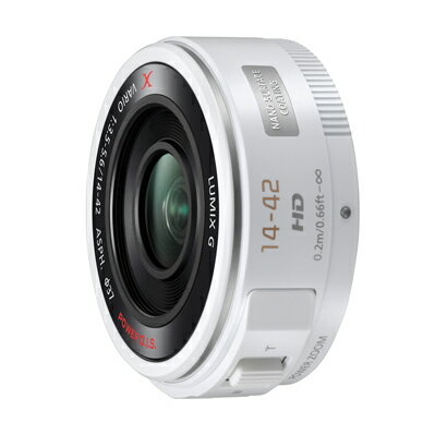 《新品》 Panasonic（パナソニック）LUMIX G X VARIO PZ 14-42mm F3.5-5.6 ASPH. POWER O.I.S. ホワイト〔メーカー取寄品〕[ Lens | 交..