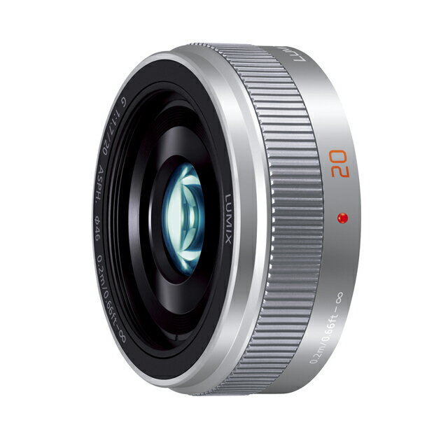 《新品》 Panasonic（パナソニック）LUMIX G 20mm F1.7 II ASPH. シルバー Lens 交換レンズ 【KK9N0D18P】