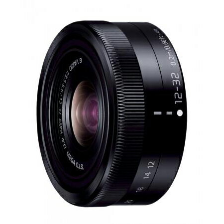 楽天マップカメラ楽天市場店《新品》 Panasonic（パナソニック） LUMIX G VARIO12-32mm F3.5-5.6 ASPH. MEGA O.I.S. H-FS12032 ブラック [ Lens | 交換レンズ ]【KK9N0D18P】