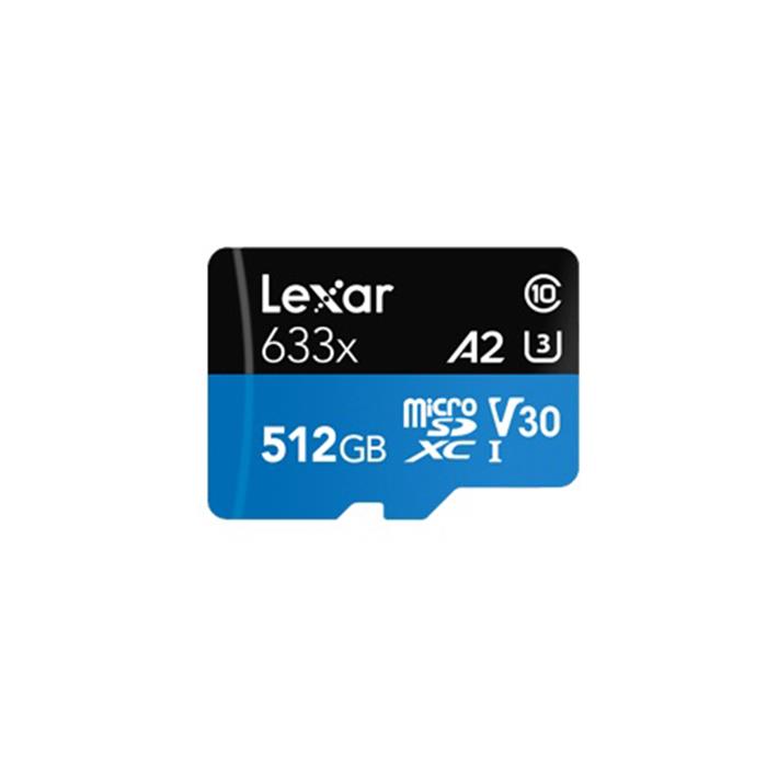 《新品アクセサリー》 LEXAR (レキサー) High-Performance 633x microSDXCカード UHS-I 512GB LSD〔メーカー取寄品〕【KK9N0D18P】
