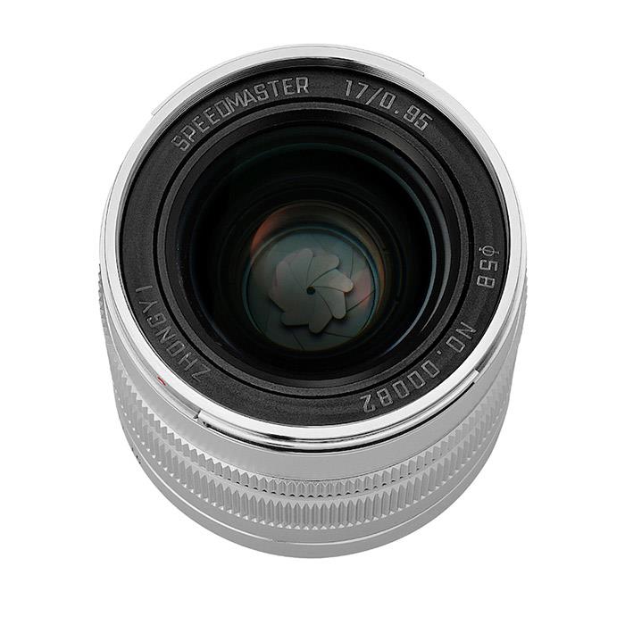 《新品》ZHONG YI OPTICAL SPEEDMASTER 17mm F0.95 (マイクロフォーサーズ用) シルバー [ Lens | 交換レンズ ]【KK9N0D18P】