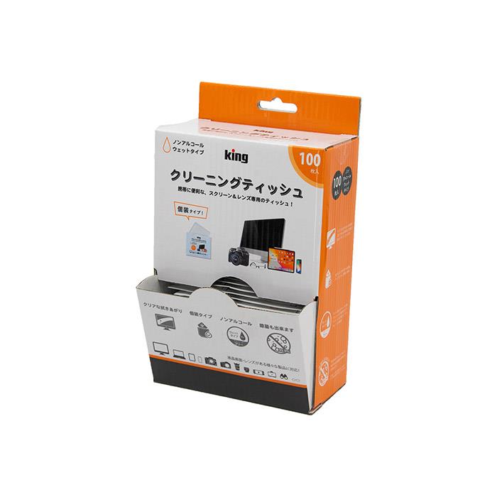 《新品アクセサリー》 KING キング クリーニングティッシュ KCTFSL-10【KK9N0D18P】