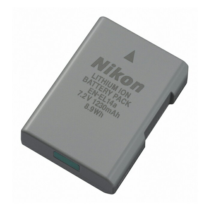 《新品アクセサリー》 Nikon（ニコン） リチャージャブルバッテリー EN-EL14a （対応機種 :Df D5500 D5300 D5200 D5100 D3500 D3400 COOLPIX P7800 P7700対応アクセサリー :バッテリーチャージャー MH-24）【KK9N0D18P】