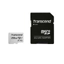 《新品アクセサリー》 Transcend トランセンド microSDXCカード 256GB V30 UHS-I U3A1 TLC TS256GUSD300S-A ［SD変換アダプタ付属］【KK9N0D18P】