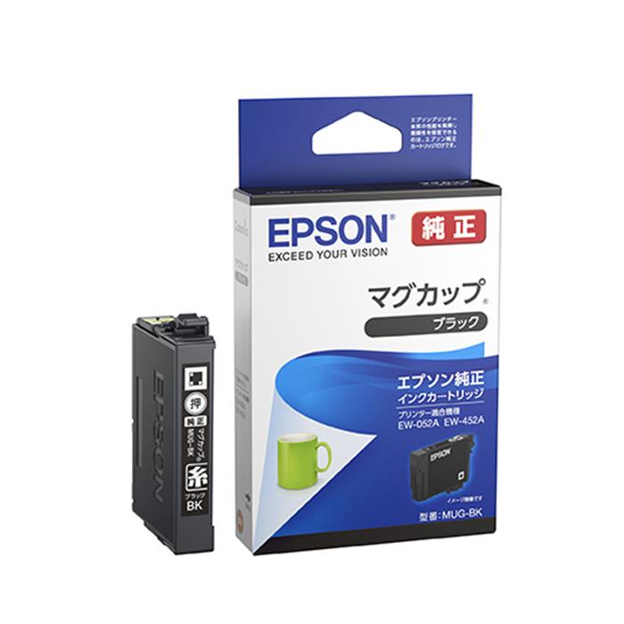 《新品アクセサリー》 EPSON (エプソン) インクカートリッジ マグカップ MUG-BK ブラック 【KK9N0D18P】