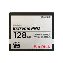 《新品アクセサリー》 SanDisk (サンディスク) ExtremePRO CFastカード 2.0 128GB SDCFSP-128G-J46D【KK9N0D18P】