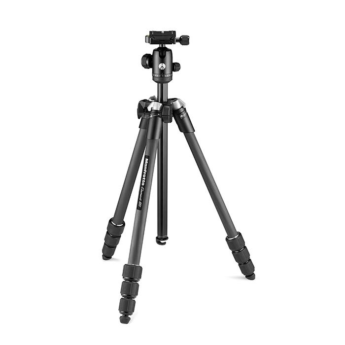 《新品アクセサリー》 Manfrotto (マンフロット)Element MII カーボン4段三脚MBTキット MKELMII4CMB-BH【KK9N0D18P】