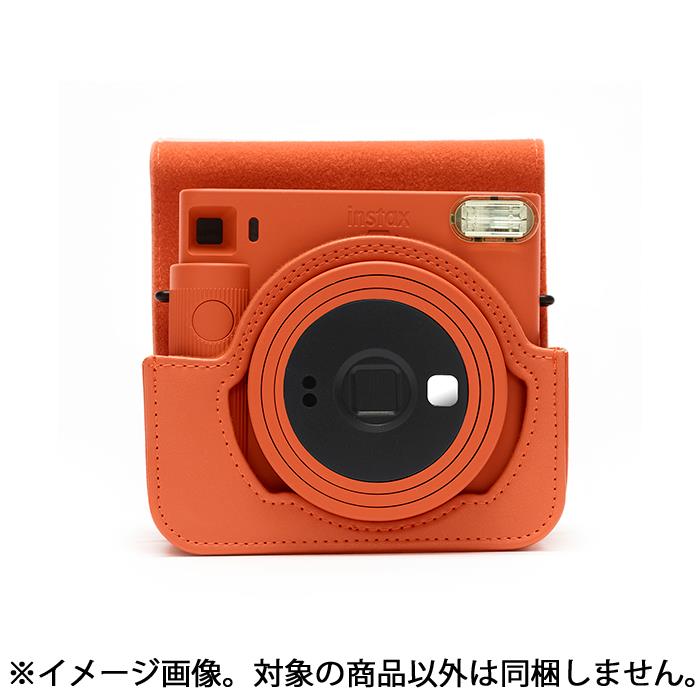 《新品アクセサリー》 FUJIFILM (フジフイルム) instax SQUARE SQ1用 カメラケース オレンジ オレンジ【在庫限り】【KK9N0D18P】 3