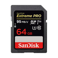 《新品アクセサリー》SanDisk(サンディスク)ExtremePROSDXCカードUHS-I64GBSDSDXXG-064G-GN4IN海