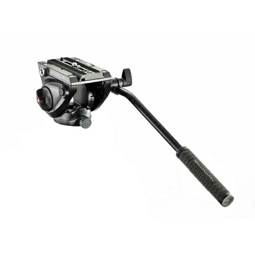  Manfrotto プロフルード ビデオ雲台 60mm フラットベース MVH500AH