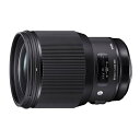 《新品》 SIGMA (シグマ) A 85mm F1.4 DG HSM (ニコンF用) Lens 交換レンズ 【KK9N0D18P】