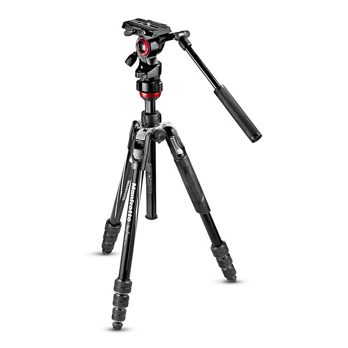 《新品アクセサリー》 Manfrotto (マンフロット) befree live アルミニウムT三脚ビデオ雲台キット MVKBFRT-LIVE【KK9N0D18P】【在庫限り】