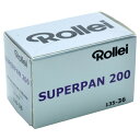 《新品アクセサリー》 Rollei（ローライ） Superpan 200 135-36枚撮り 〔35mm/白黒フィルム〕【KK9N0D18P】