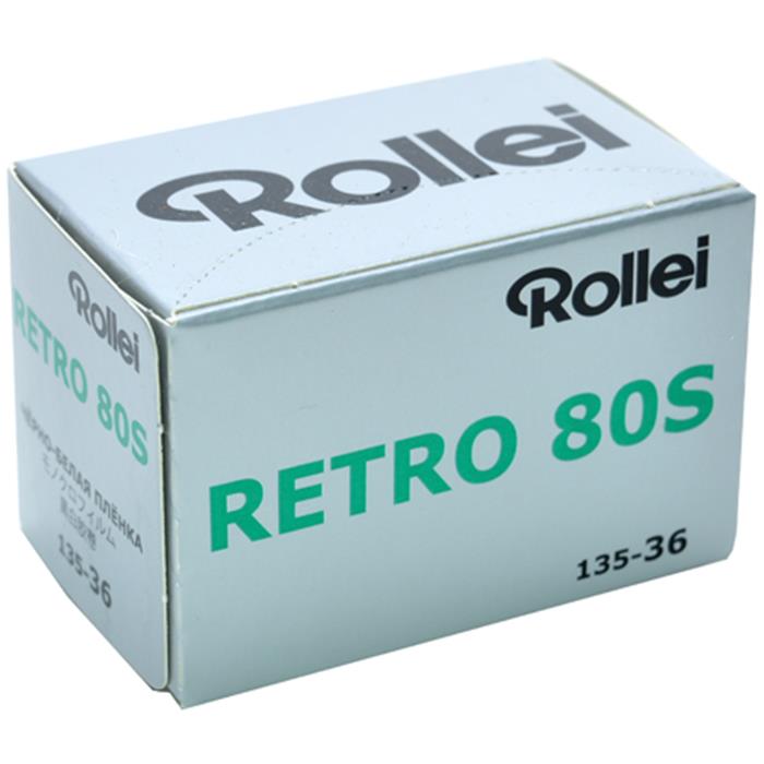 《新品アクセサリー》 Rollei（ローライ） Retro 80s 135-36枚撮り 〔35mm/白黒フィルム〕※こちらの商品はお1人様10点限りとさせていただきます。【KK9N0D18P】