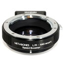 【あす楽】《新品アクセサリー》 METABONES (メタボーンズ)マウントアダプター ライカRレンズ/マイクロフォーサーズボディ用 SPEED BOOSTER【決算特価/在庫一掃セール】【処分特価品/アウトレット(開封品)】【KK9N0D18P】