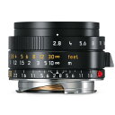 《新品》 Leica（ライカ） エルマリート M28mm F2.8 ASPH. ブラック 11677 Lens 交換レンズ 【KK9N0D18P】