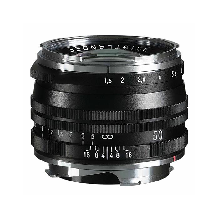 《新品》 Voigtlander（フォクトレンダー） NOKTON Vintage Line 50mm F1.5 Aspherical II VM MC ブラック Lens 交換レンズ 〔納期未定 予約商品〕【KK9N0D18P】