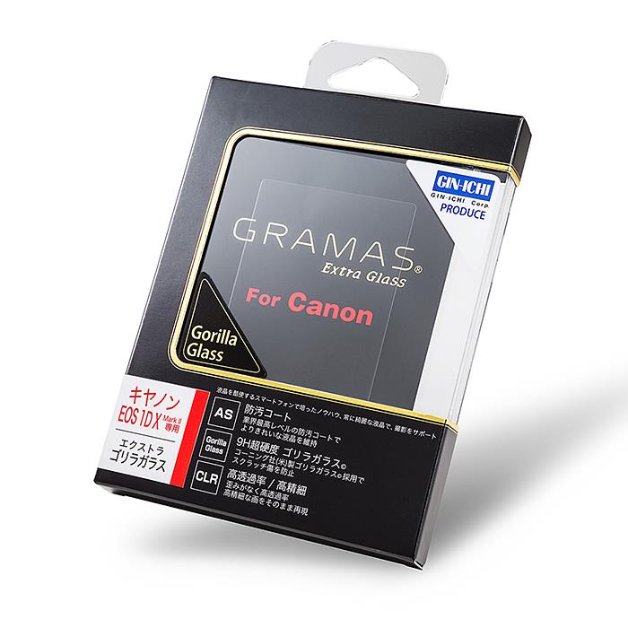 《新品アクセサリー》 GRAMAS (グラマス) Extra Gorilla Glass DCG-CA07 Canon EOS-1D X Mark II用