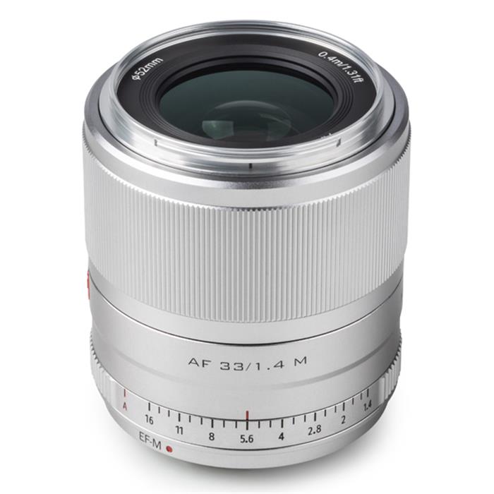 《新品》 VILTROX (ビルトロックス) AF 33mm F1.4 (EOS M用) シルバー [ Lens | 交換レンズ ]【KK9N0D18P】 〔メーカー取寄品〕