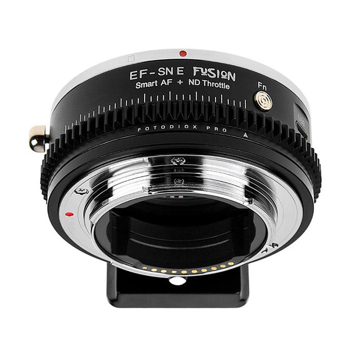 《新品アクセサリー》Fotodiox（フォトディオックス）電子マウントアダプター キヤノンEFレンズ/ソニーEボディ用 可変式NDフィルター内蔵 EF-SNE-FSN-NDT II【KK9N0D18P】 2