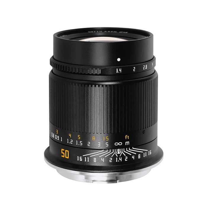 樂天商城 - 《新品》 銘匠光学 (めいしょうこうがく)TTArtisan 50mm F1.4 ASPH (キヤノンRF用) ブラック【メーカー2年保証商品】[ Lens | 交換レンズ ]【KK9N0D18P】